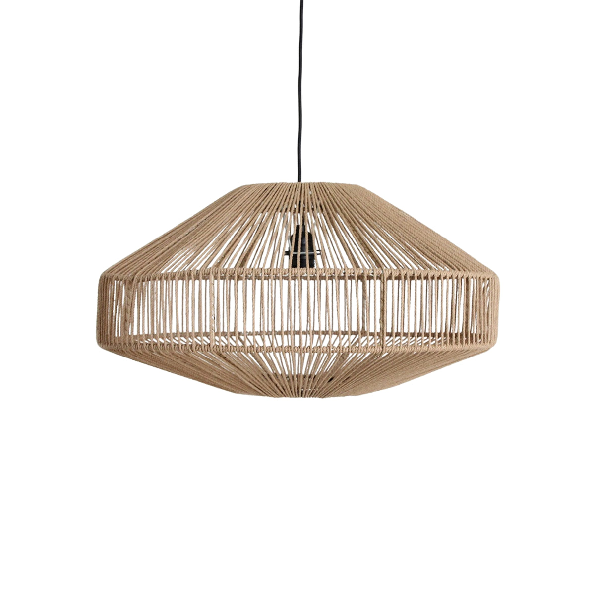 Lampada a sospensione Linea Gem Naturale Ø60x33cm Raw Materials