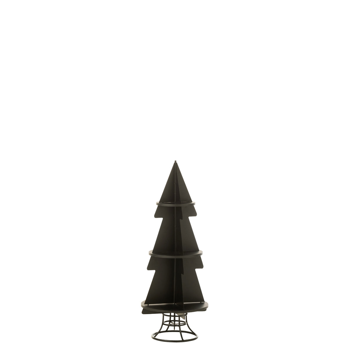 Espositore Albero di Natale Metallo Nero Piccolo J-Line