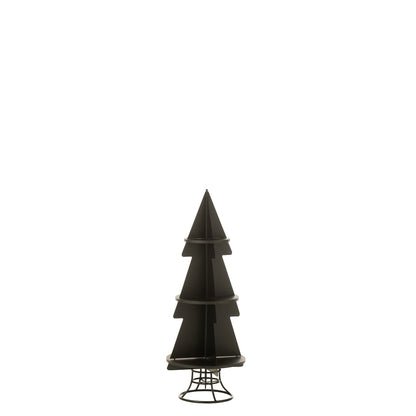 Espositore Albero di Natale Metallo Nero Piccolo J-Line