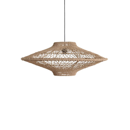 Raw Materials Lampada a Sospensione Corda in Cotone Naturale Set da 2