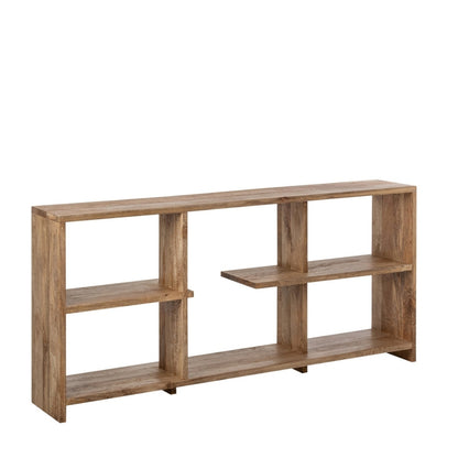 Libreria in legno di mango naturale J-Line