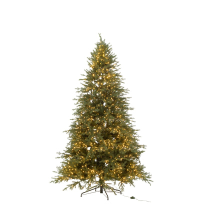 Albero di Natale 3000 LED Artificiale Verde Scuro Large H225cm J-Line