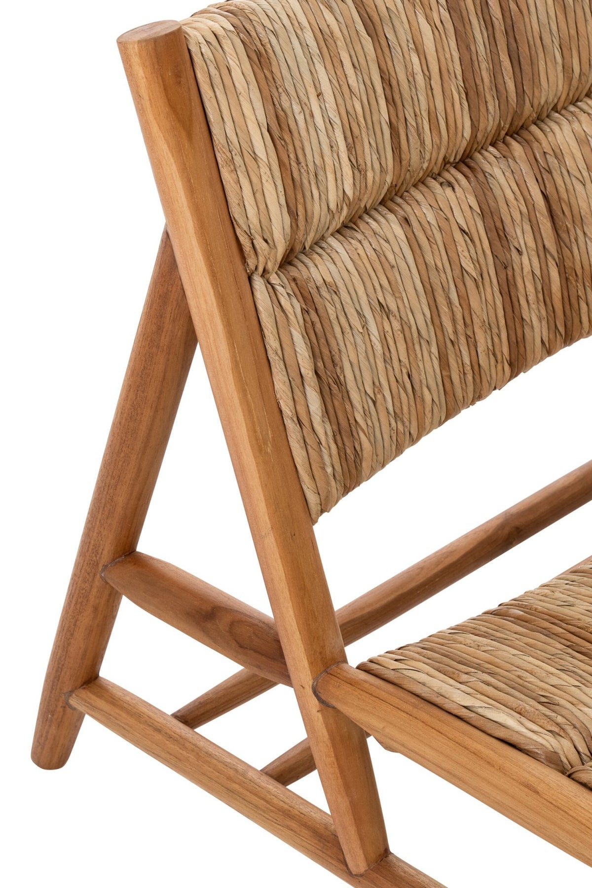 Poltrona Lounge in Legno di Teak Naturale J-Line