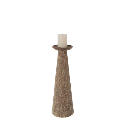 Set di 2 candelabri marroni J-Line