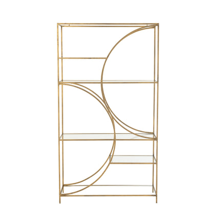 Scaffale Nar in ferro oro J-Line