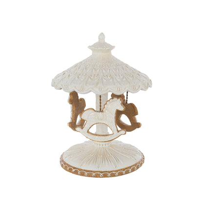 Molinello per pepe in pietra calcarea beige/bianco J-Line