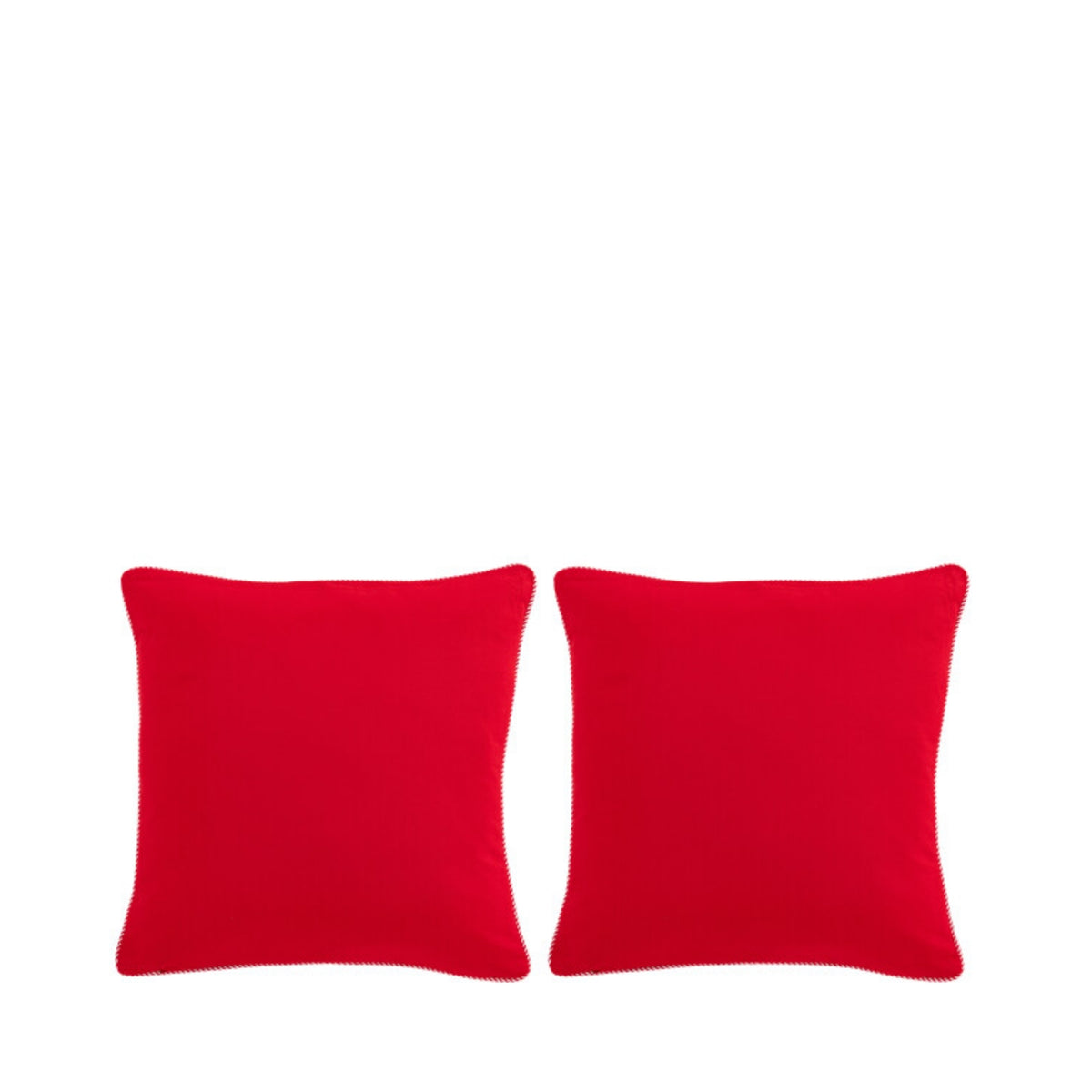 Set natalizio di 2 cuscini Hohoho + baffo di Babbo Natale J-Line