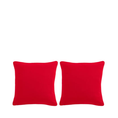 Set natalizio di 2 cuscini Hohoho + baffo di Babbo Natale J-Line