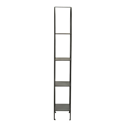 Scaffale Vyr in ferro nero a linea J