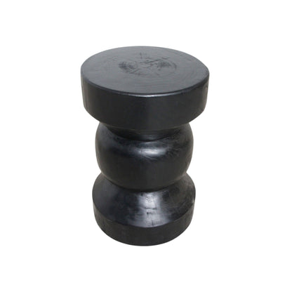 Tavolino laterale Forma Ritari Nero Raw Materials