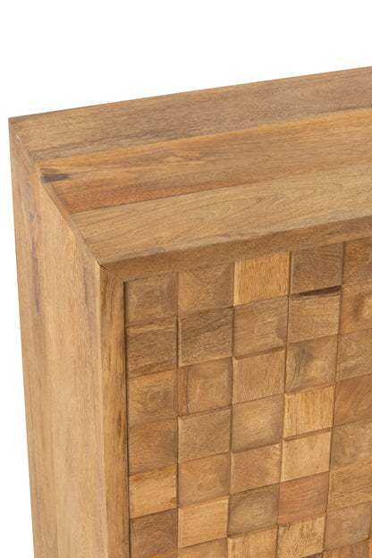 Mobile Nino Metallo/Legno di mango Naturale/Oro J-Line