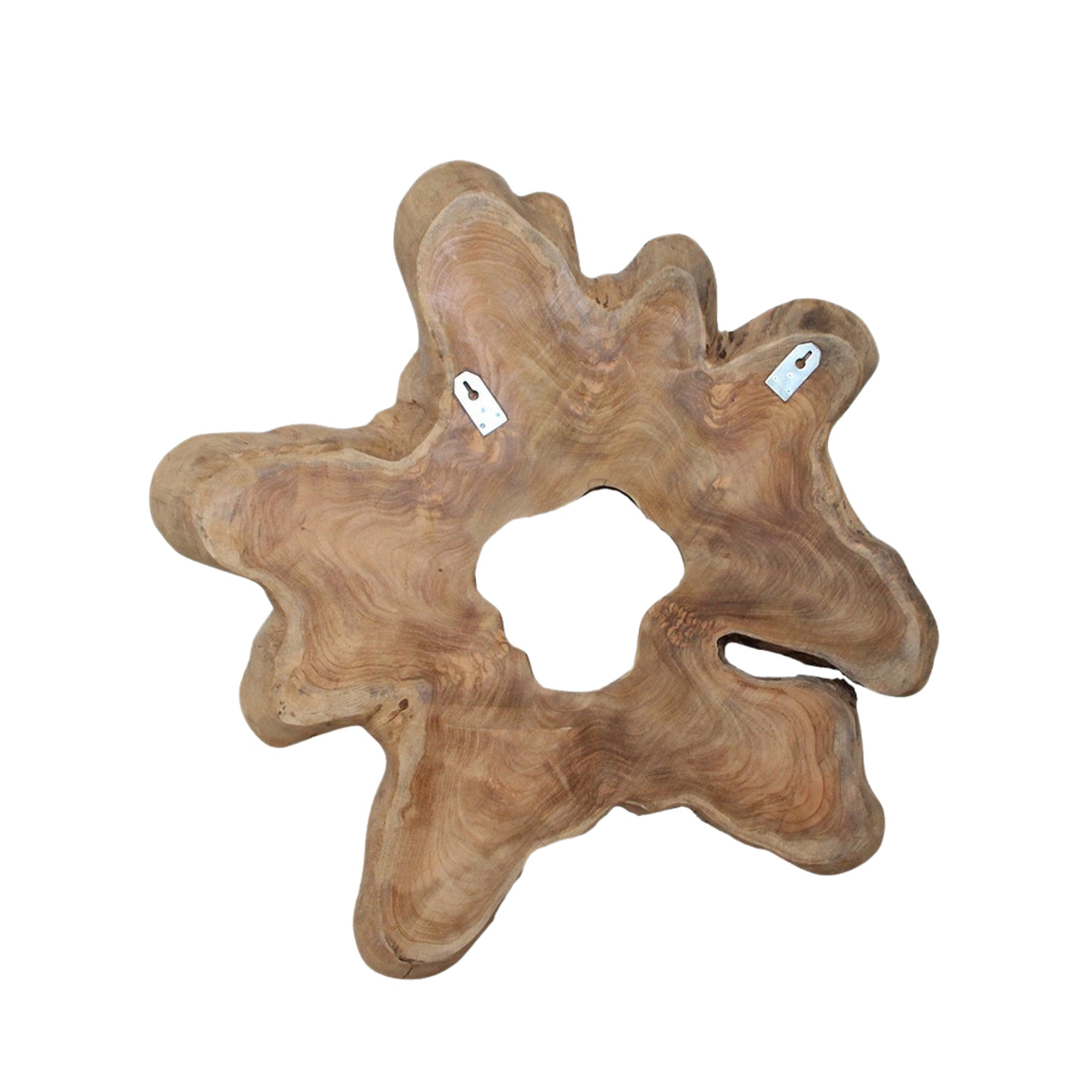 Decorazione da parete in teak Peony XL Raw Materials