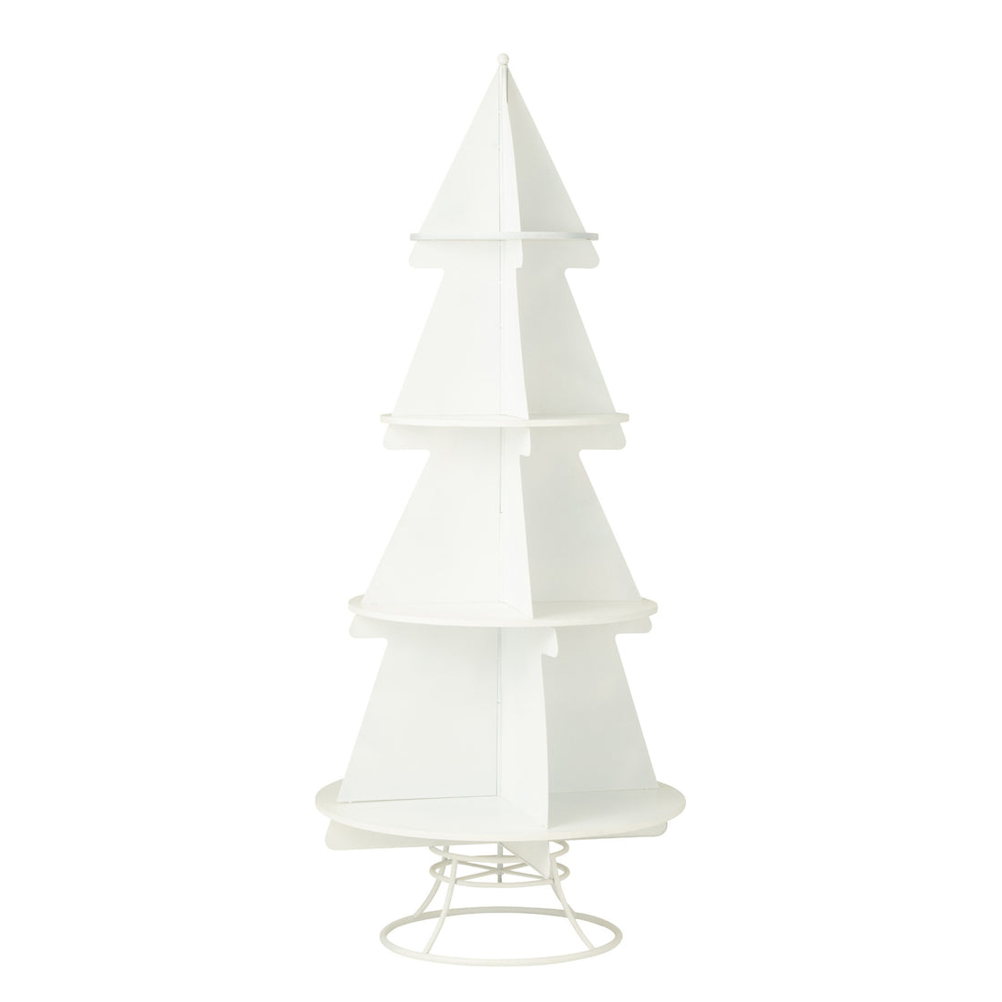 Albero di Natale Display Metallo Bianco Large J-Line
