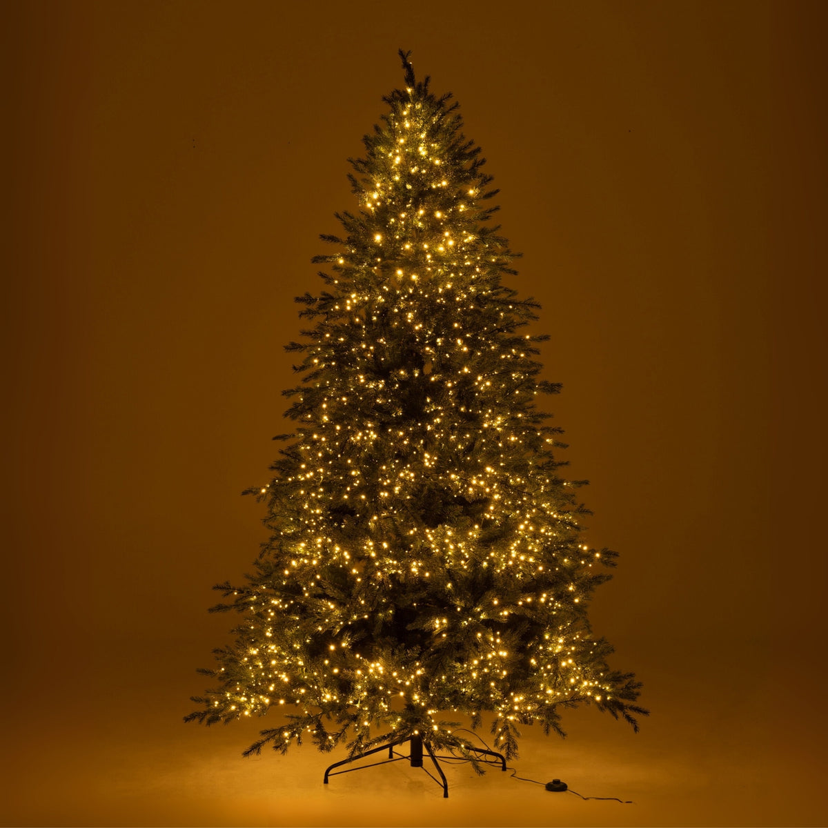 Albero di Natale 3000 LED Artificiale Verde Scuro Large H225cm J-Line