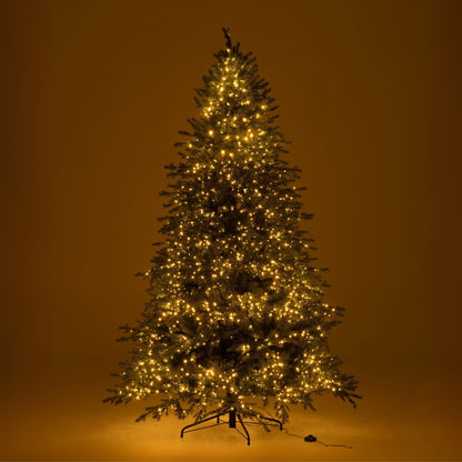Albero di Natale 3000 LED Artificiale Verde Scuro Large H225cm J-Line