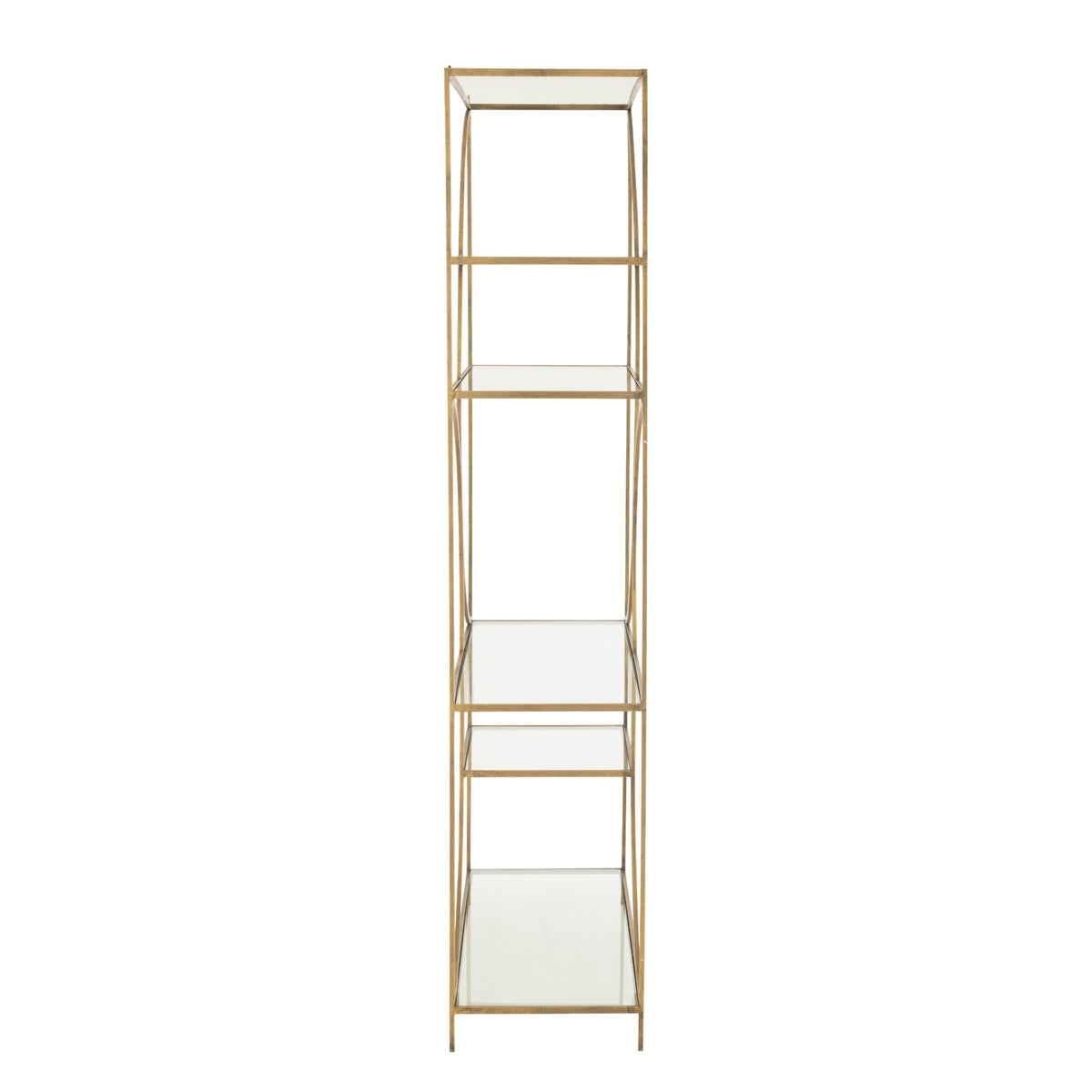 Scaffale Nar in ferro oro J-Line