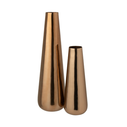 Set elegante di 2 vasi rosé oro J-Line