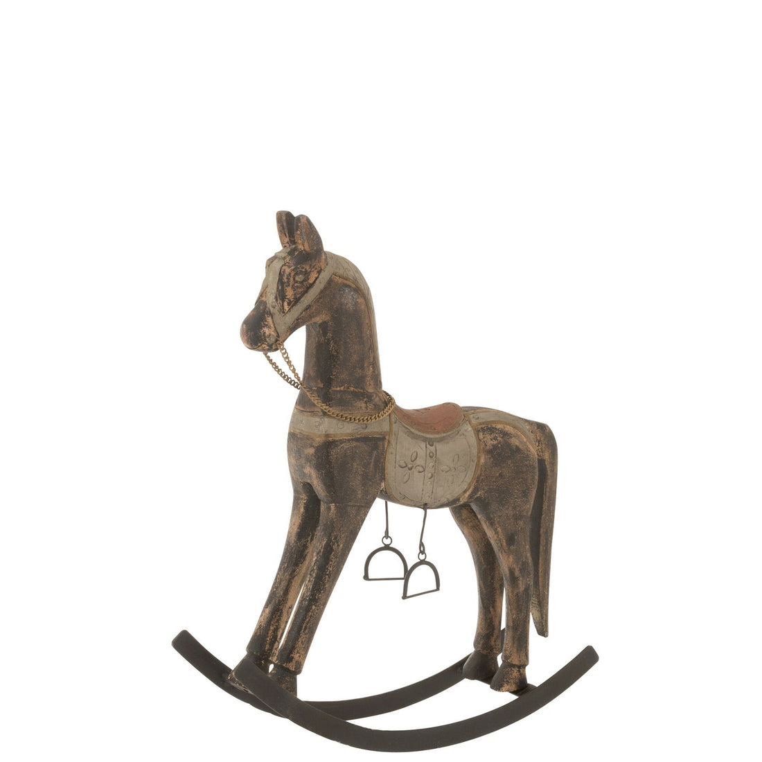 Cavallo a dondolo Topo Legno di mango Mix Large J-Line