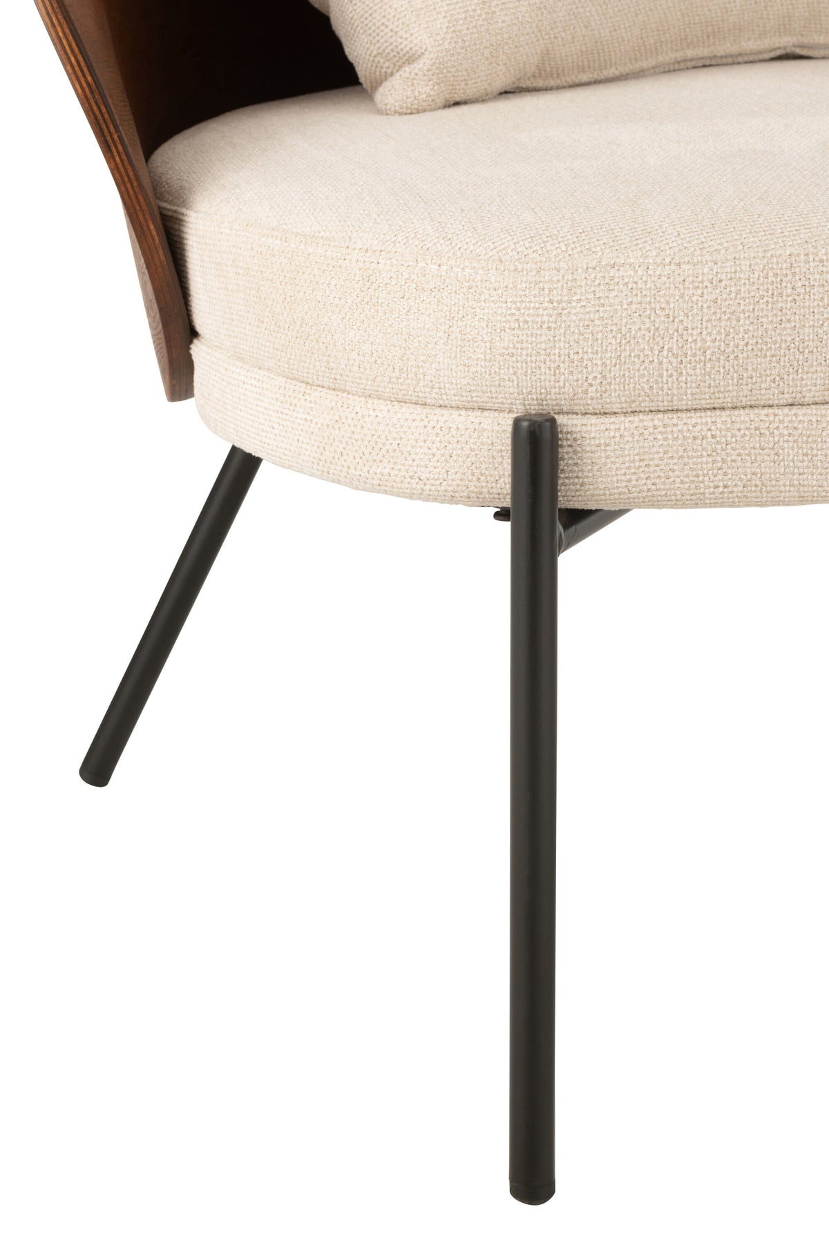 Poltrona relax Lone Multiplex/Metallo Marrone/Beige J-Line