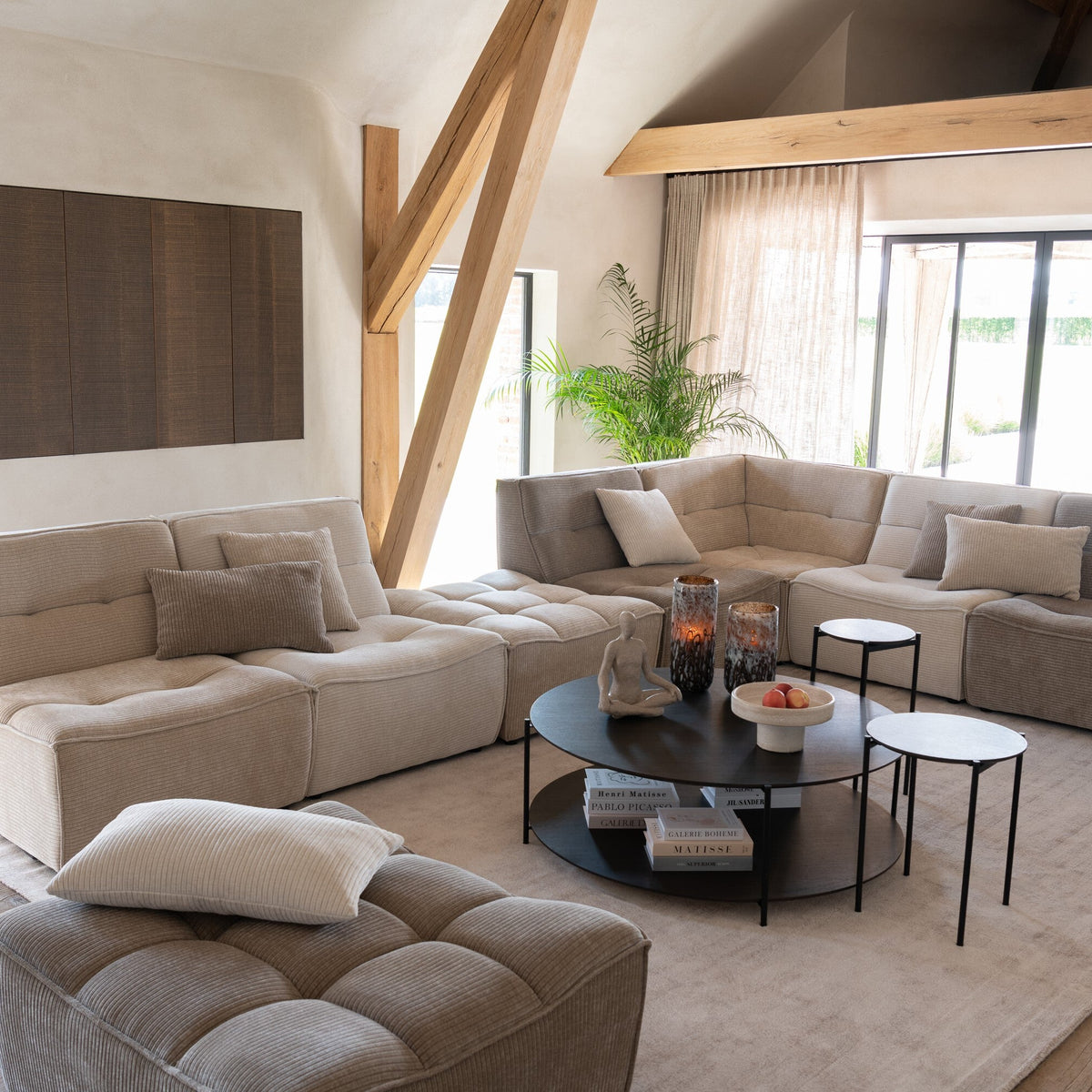 Divano modulare J-Line Grid