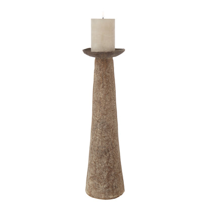 Set di 2 candelabri marroni J-Line