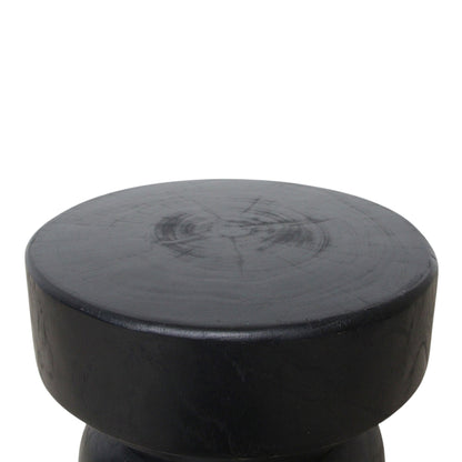 Tavolino laterale Forma Ritari Nero Raw Materials