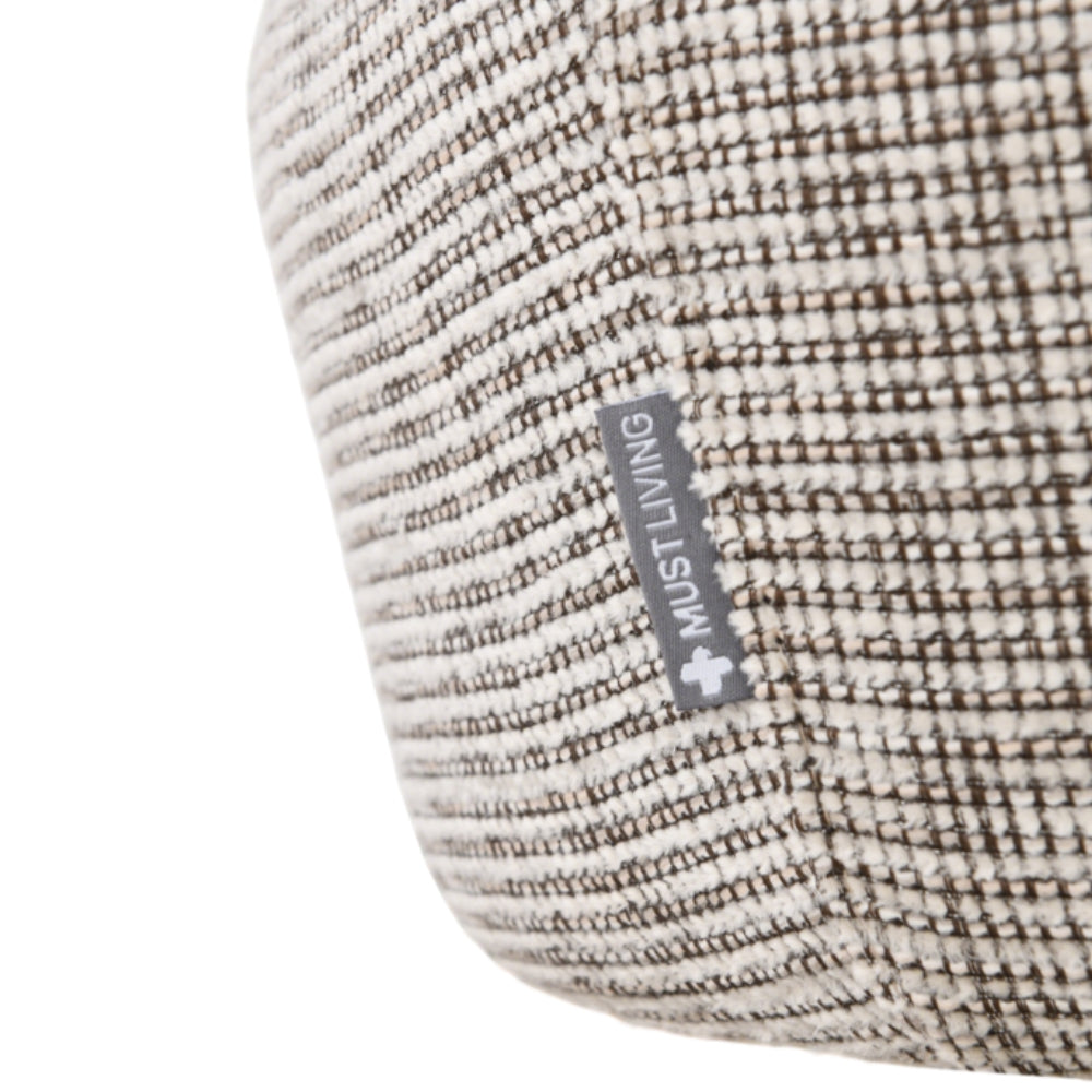 MUST Living Sedia da pranzo girevole Clooney Beige