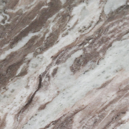 Tavolino in marmo rotondo marrone Raw Materials