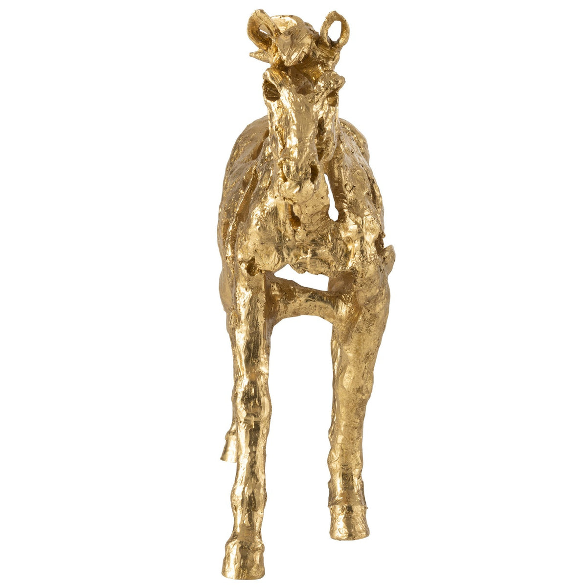 Cavallo Corrente Poliresina Color Oro Large J-Line