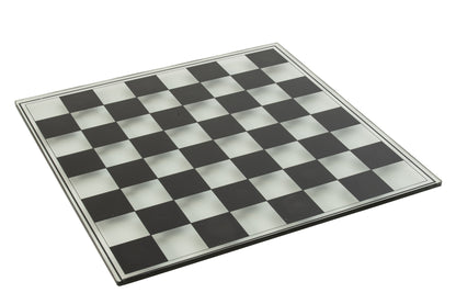 Set da scacchi Plateay in poliresina bianco/oro J-Line