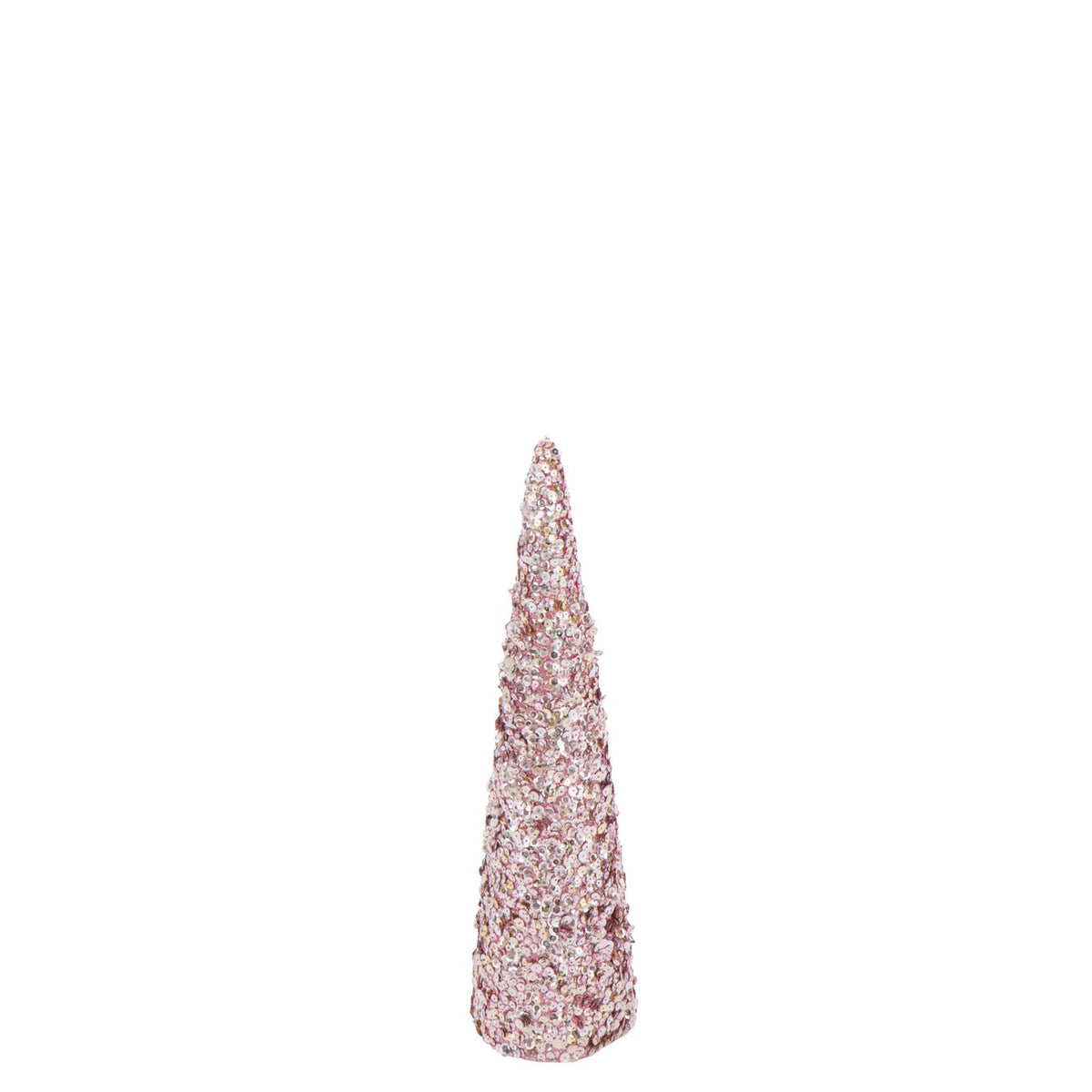 Cono Paillettes Spugna Rosa Chiaro Small H46cm J-Line