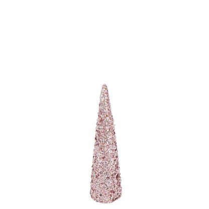 Cono Paillettes Spugna Rosa Chiaro Small H46cm J-Line