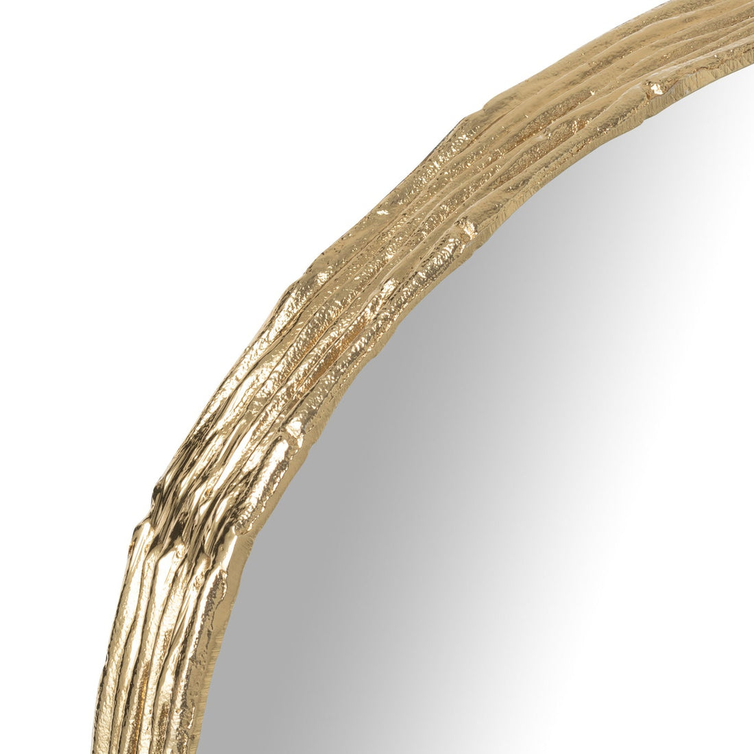 Vassoio in alluminio color oro J-Line