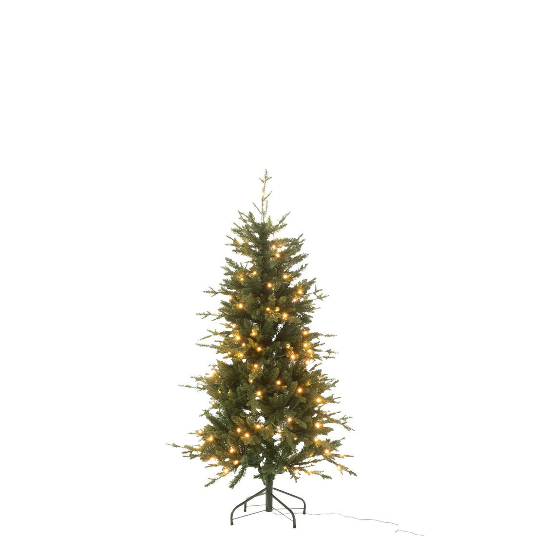 Albero di Natale 160 LED Artificiale Verde Scuro Small J-Line