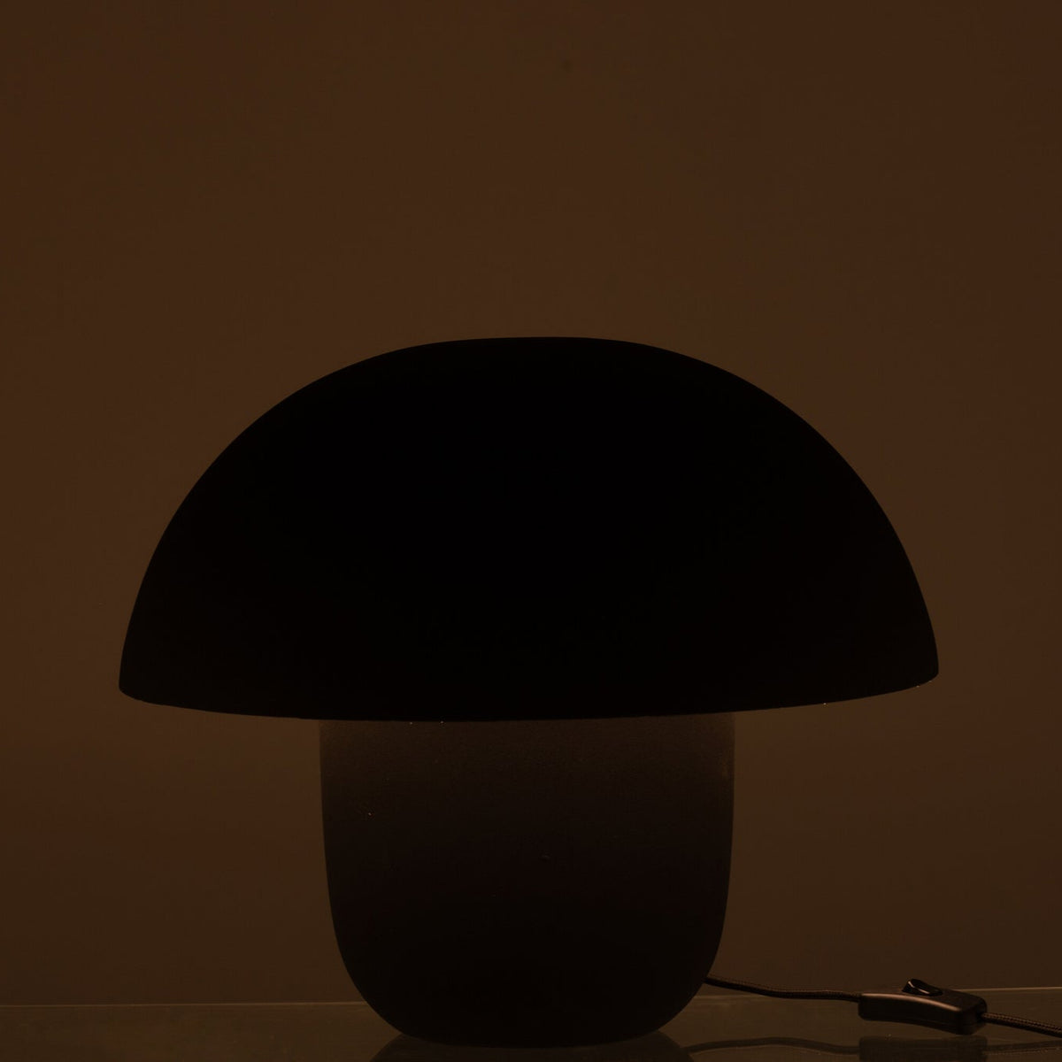 Lampada da tavolo J-Line in ferro nero, media