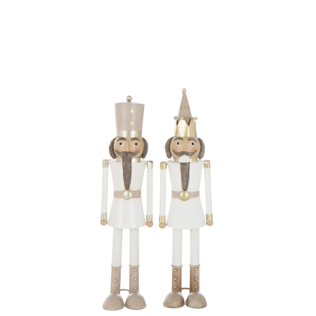 Set di 2 piccoli ferma-nocciole Snor in metallo multicolore J-Line
