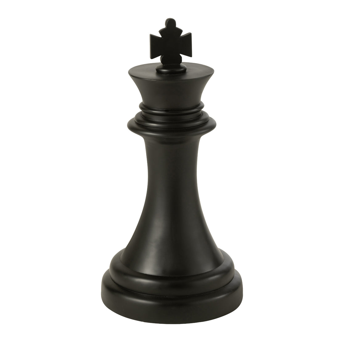 Pezzo da Scacchi Grande Re Nero J-Line