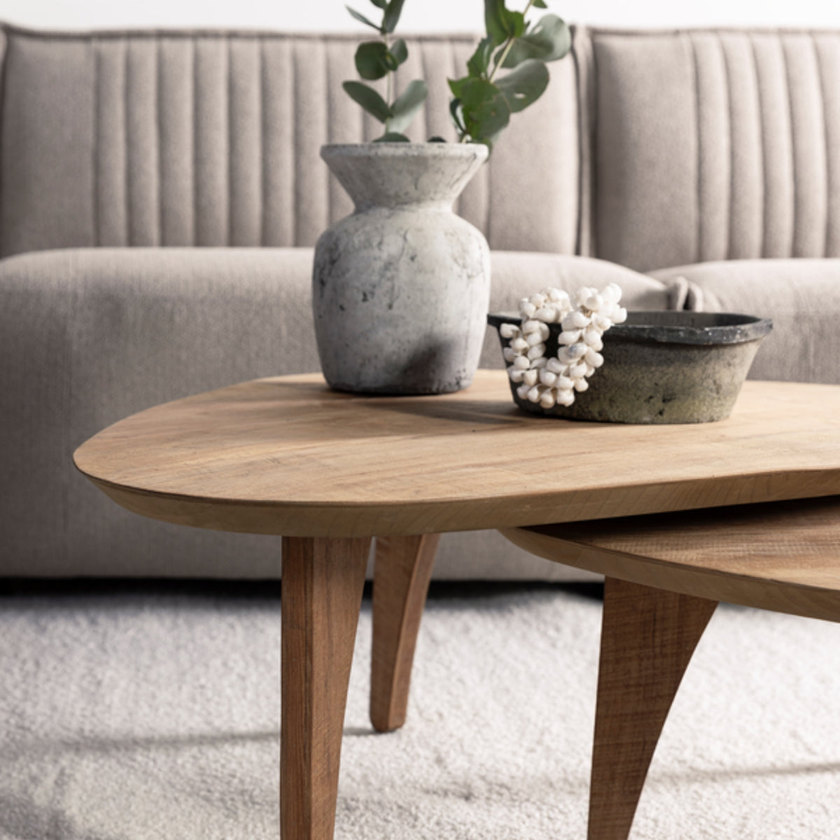 DTP Home Bliss Tavolino Pebble Teak