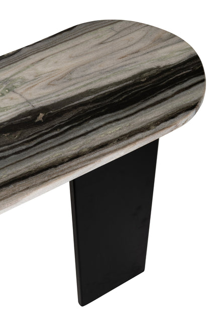 Consolle Mathilde Marmo Nero/Grigio J-Line