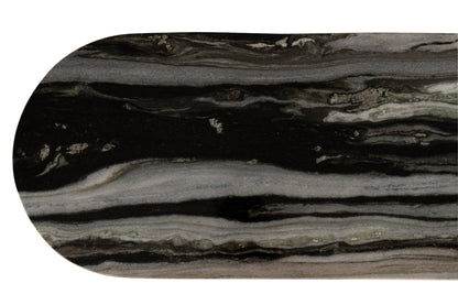Consolle Mathilde Marmo Nero/Grigio J-Line