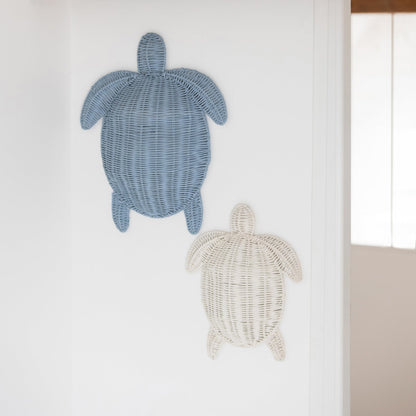 Decorazione da parete Tartaruga Ferro Azzurro Chiaro Large J-Line