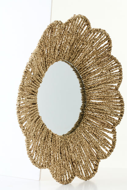 Specchio da parete Zeegras Naturale J-Line