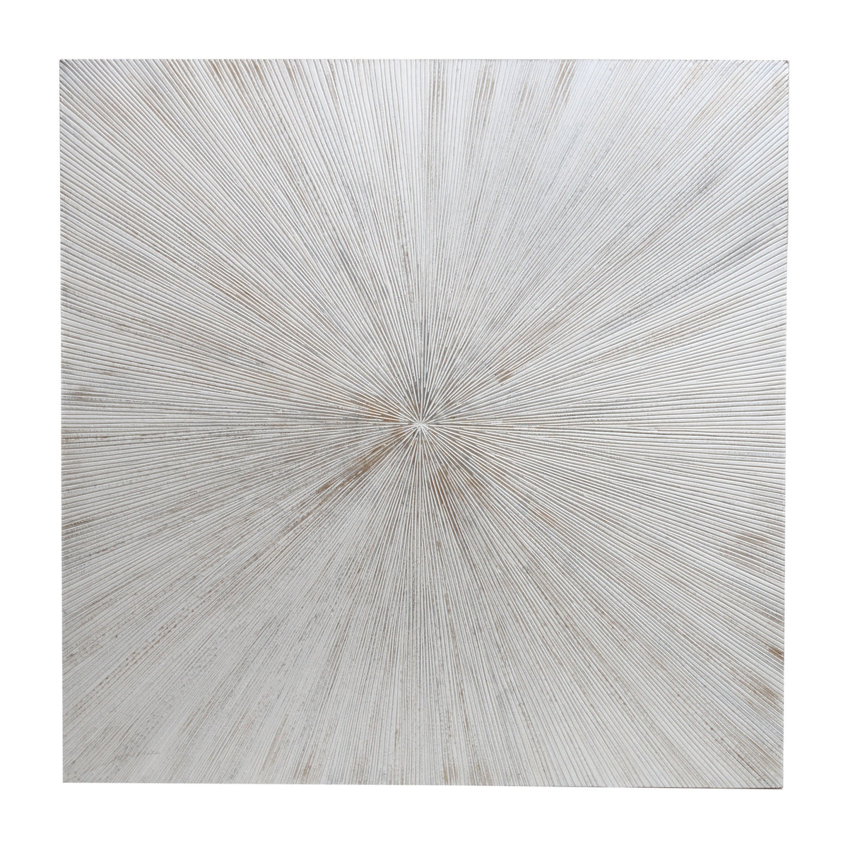 Pannello da parete Zapp bianco a coste quadrato Large PTMD