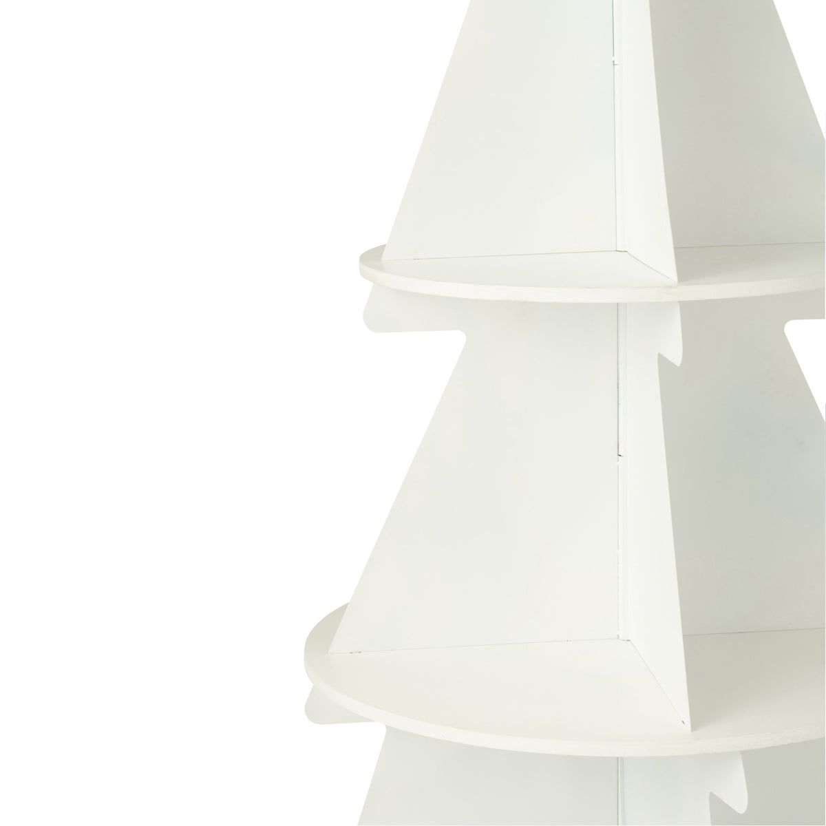 Albero di Natale Display Metallo Bianco Piccolo J-Line