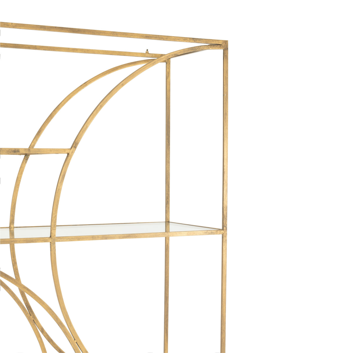 Scaffale Nar in ferro oro J-Line