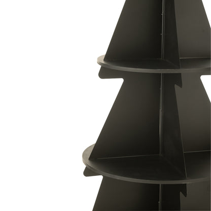 Espositore Albero di Natale Metallo Nero Piccolo J-Line