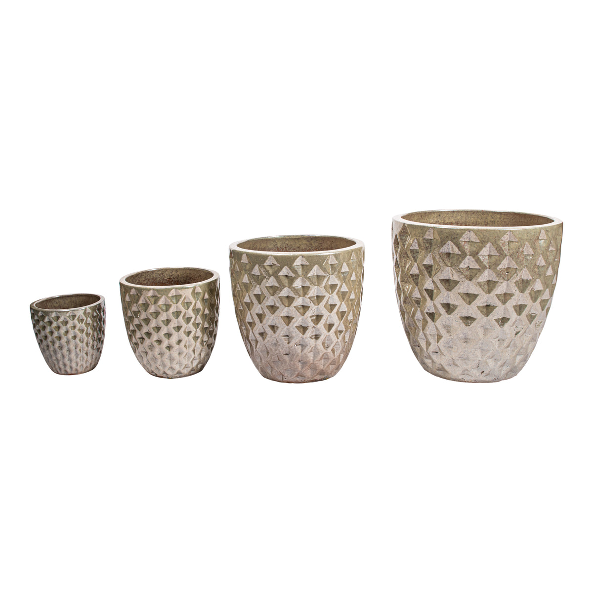 Mindy Pearl Ceramic Bombay Vaso Rotondo SV4 PTMD