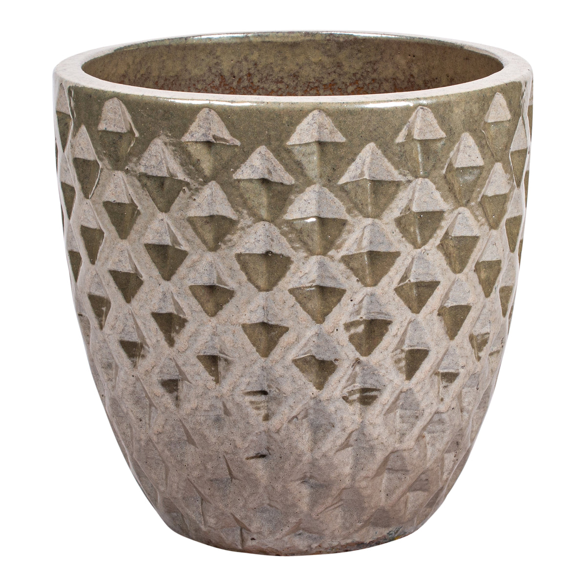 Mindy Pearl Ceramic Bombay Vaso Rotondo SV4 PTMD