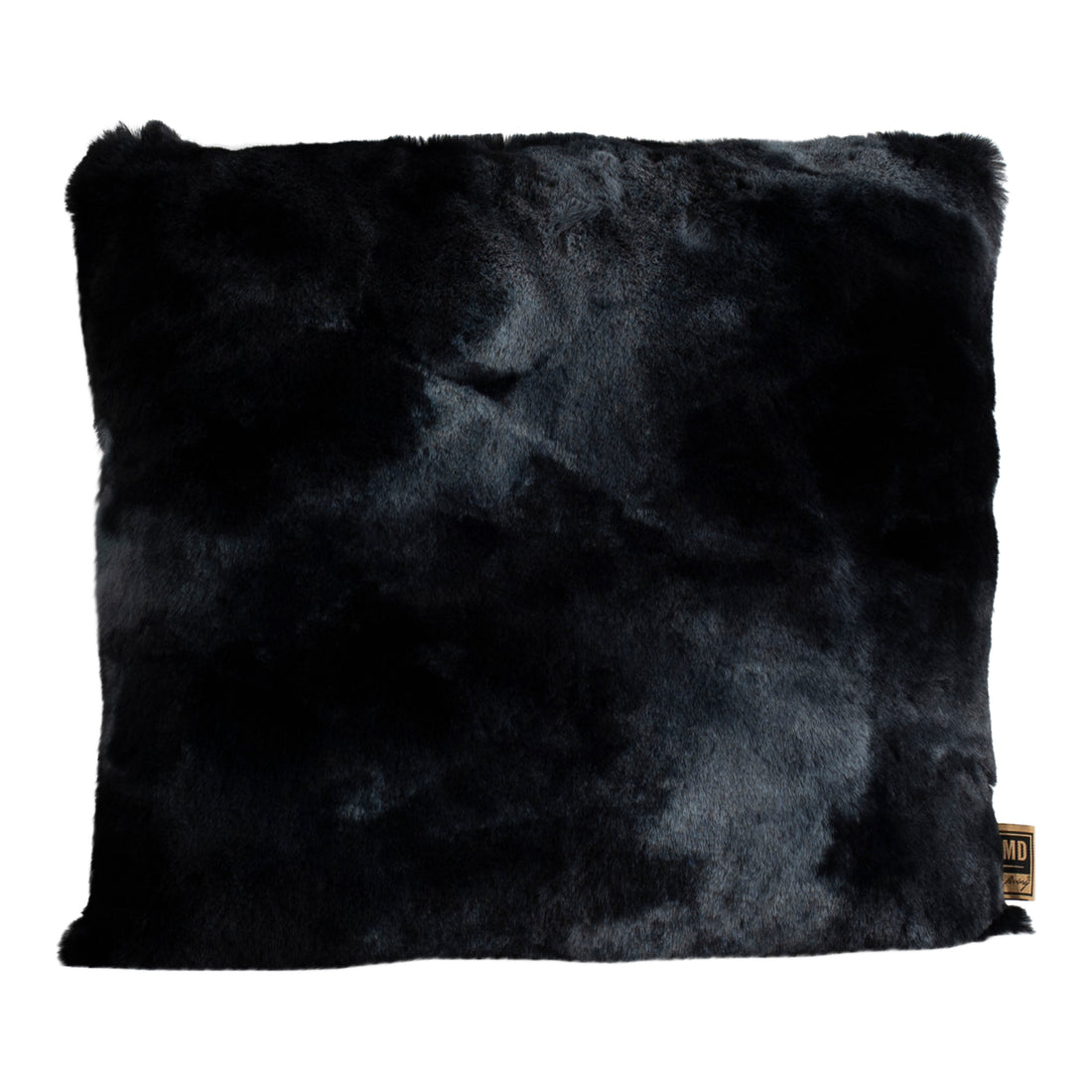 Cuscino Linde in velluto nero 45x45 cm PTMD