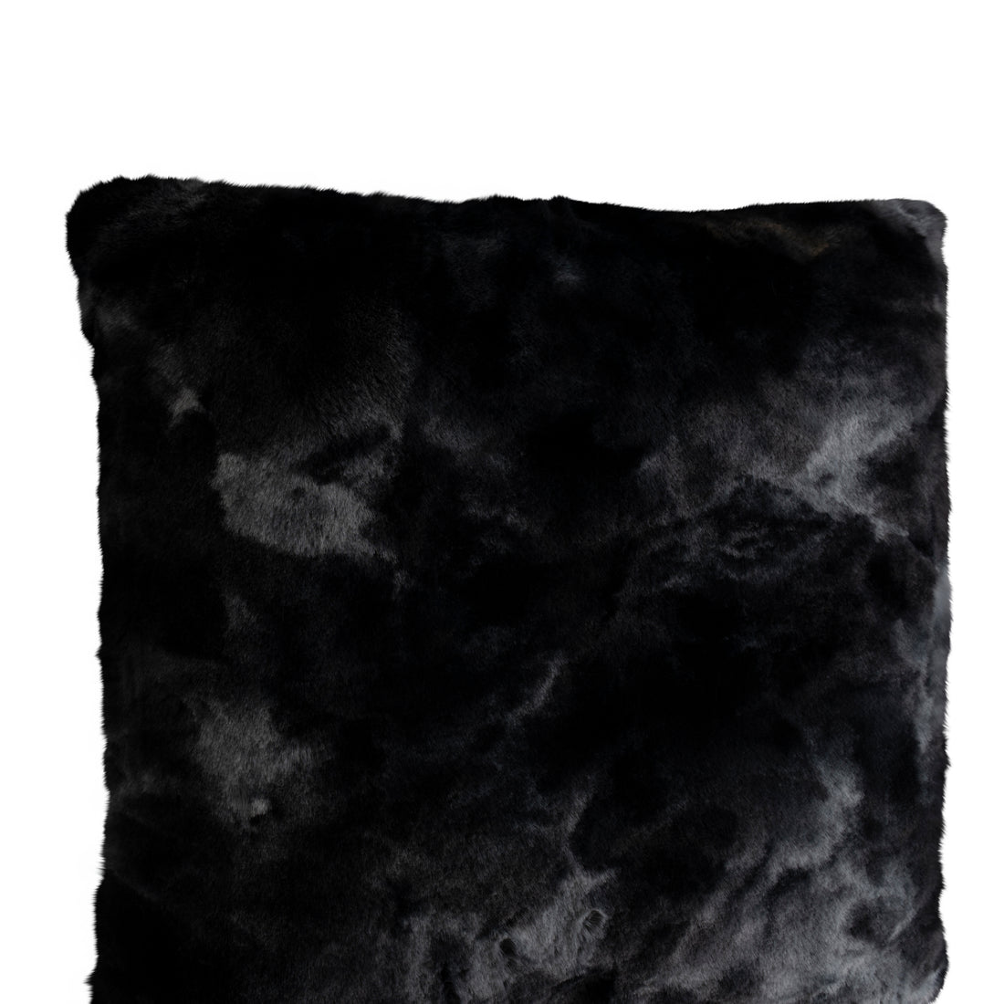 Cuscino Linde in velluto nero 60x60 cm PTMD